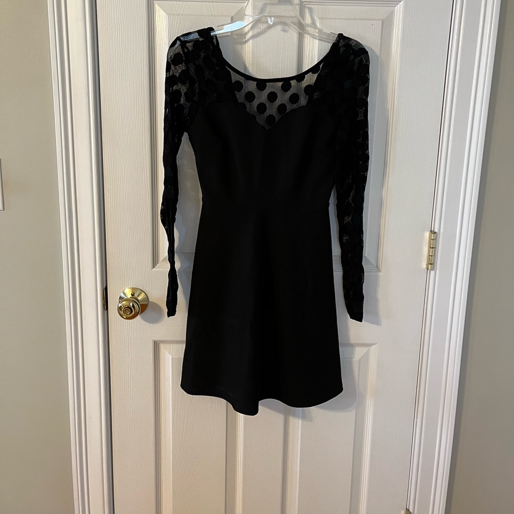 Adorable black cocktail dress